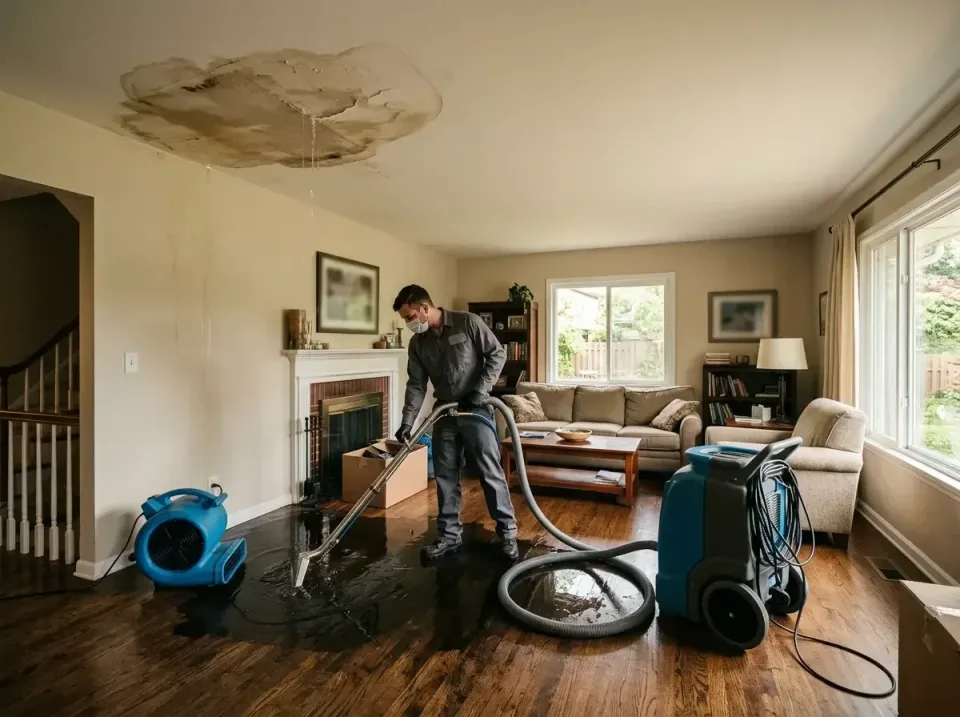 attic-pipe-burst-ceiling-drip-008 — frequently asked questions, Water Damage Restoration & Carpet Care in Twin Rivers, NJ